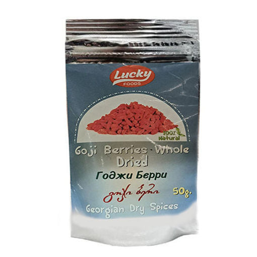 LUCKY FOODS Whole Dried Goji Berries 50g