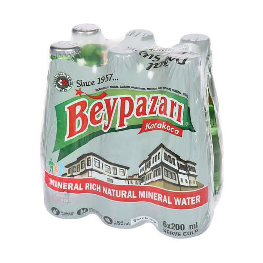BEYPAZARI Natural Mineral Water 6 x 200ml (Maden Suyu/Soda)
