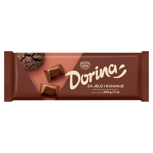 KRAS Dorina Dark Chocolate (Za Jelo I Kuhanje) 200g
