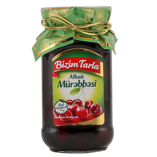 BIZIM TARLA Albali Murebbesi (Sour Cherry Preserve) 400g
