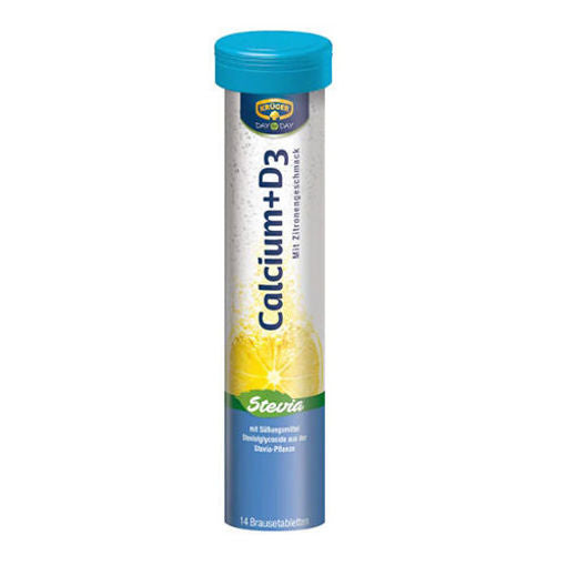 KRUGER Calcium + D3 Vitamin Tablets w/Stevia 88g