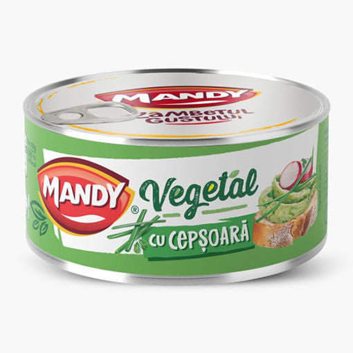 MANDY Vegetable Pate w/Onion (Vegetal cu Cepsoara) 120 g