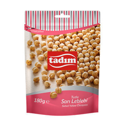 TADIM Roasted Chickpeas w/Salt 180g Tuzlu kavrulmus Sari Leblebi