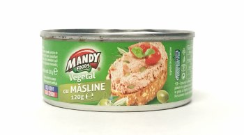 MANDY Vegetal cu Masline (Veggie Pate w/Olives ) 120g