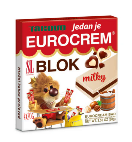 SWISSLION Takovo Eurocrem Blokic 4pc x 20g