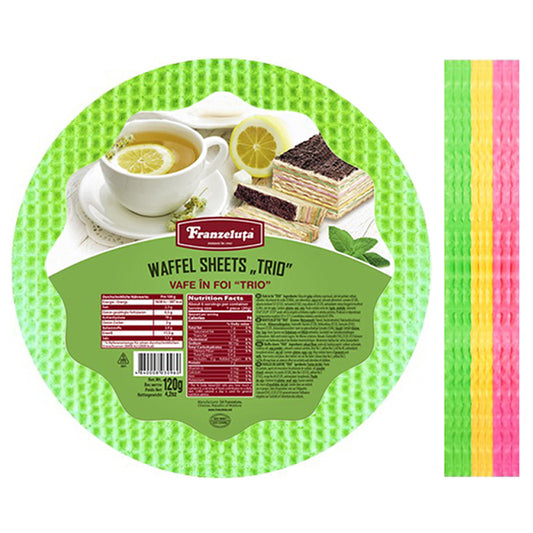 VECAIS BEKERIS 3 Colors Waffle Cake 90g