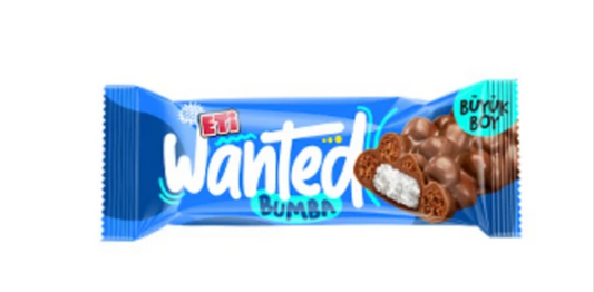 Eti Wanted Bumba Milk Chocolate-Coated Coconut Bar 32g