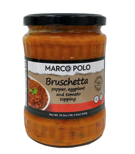 MARCO POLO Bruschetta (Red Pepper & Eggplant) 545 g
