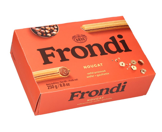KRAS Frondi Max Nougat Wafers 250g