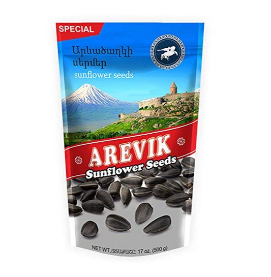 AREVIK Roasted Sunflower Seeds 500g
