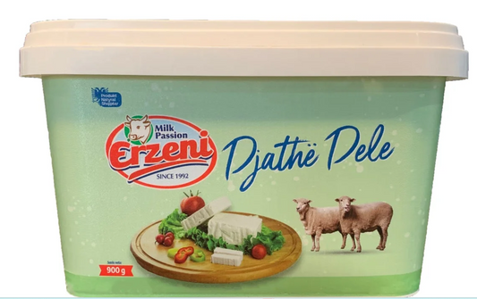 ERZENI Sheep Feta Cheese 900g (Albanian White Cheese)