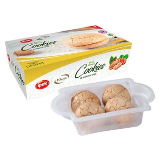 IPEK ALMOND COOKIES (ACI BADEM) 80GR - 4 pcs (Frozen)