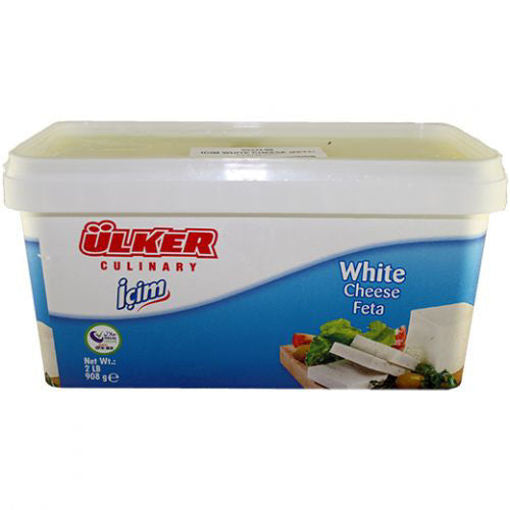 ULKER Icim White Cheese - 908g Net Drained Weight