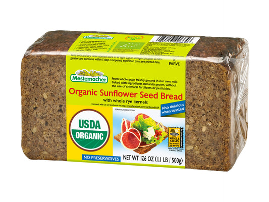 Mestemacher Sunflower Seed Bread 500g