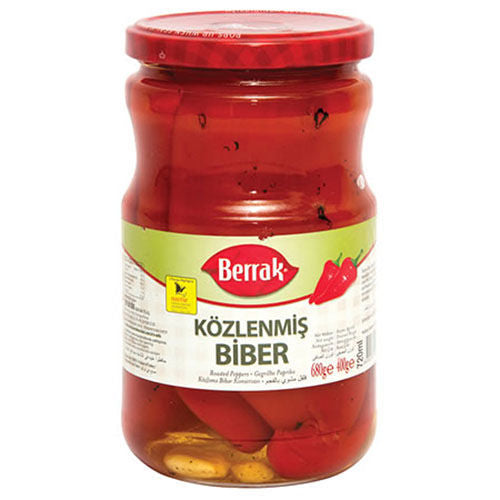 BERRAK Roasted Peppers (Kozlenmis Biber) 720g