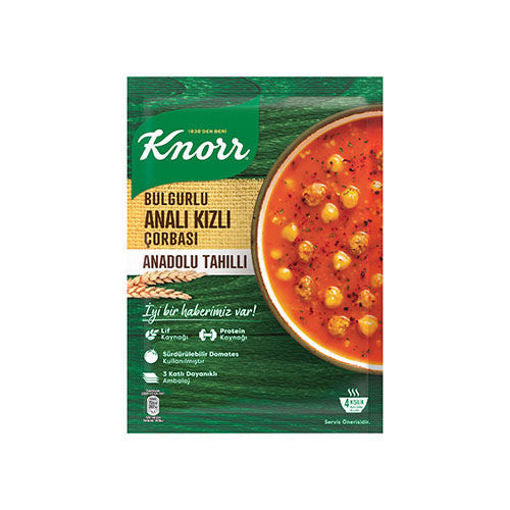 KNORR Traditional Anali Kizli Soup w/Bulgur 100g