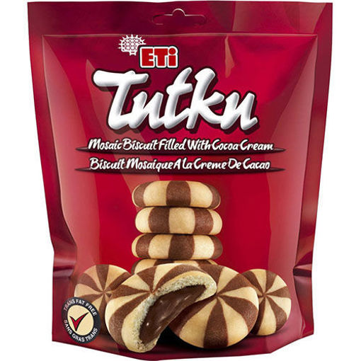 ETI Tutku Mosaic Biscuit Filled w/Cocoa Cream 210 g