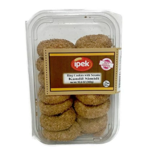 IPEK Ring Cookies w/Sesame (Kandil Simidi) 300g
