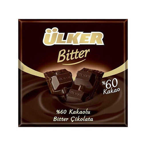 ULKER Bitter Chocolate Bar 65g