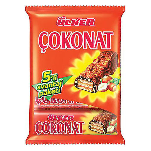 ULKER Choconat Wafer 160g (5 in 1) Gofret