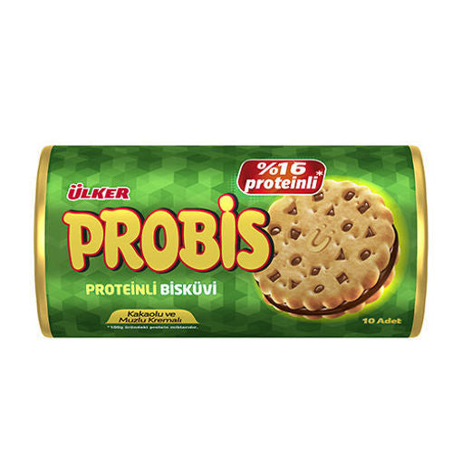 ULKER Probis Cookies w/Banana Flavor 300g