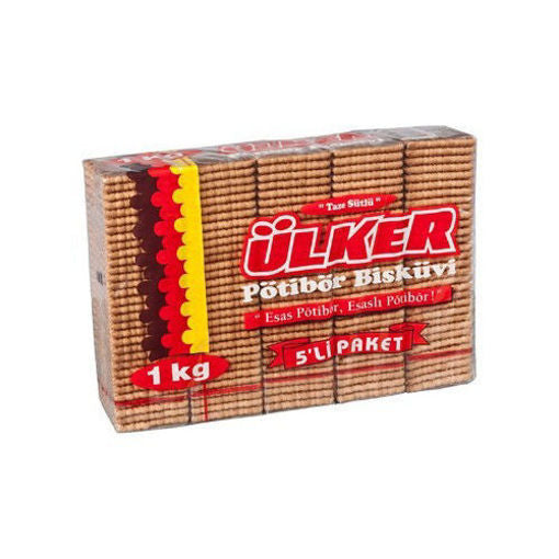 ULKER Potibor Tea Biscuits (4Pack) 800g