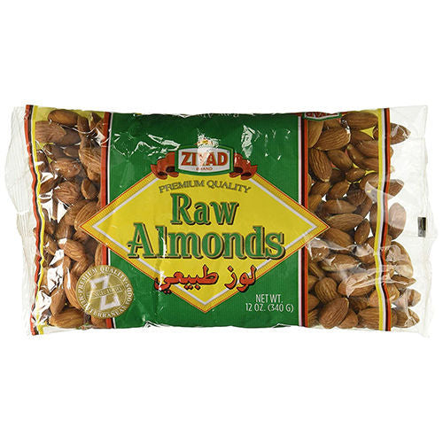 ZIYAD Raw Almonds 340g