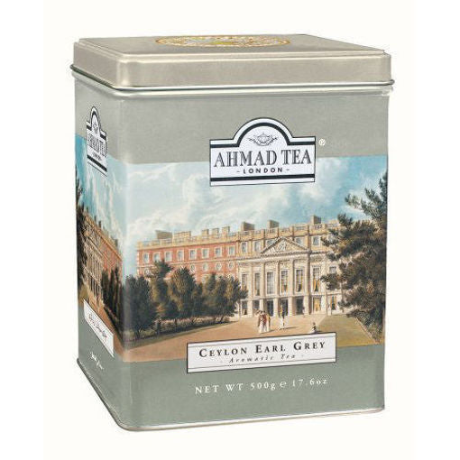 AHMAD TEA  London Earl Grey Aromatic Tea in Can 500g