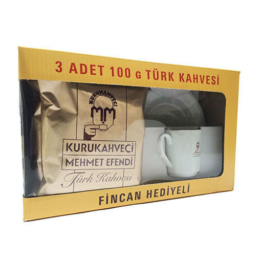 MEHMET EFENDI Turkish Coffee (Cup Free) 3pc x 100g