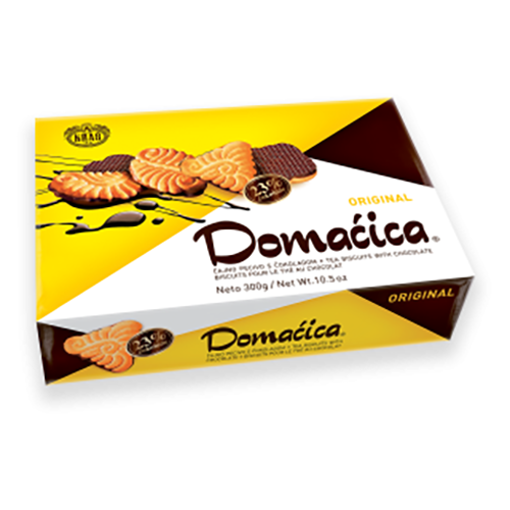 KRAS Domacica Original Tea Biscuits w/Chocolate 300g