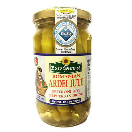 EUROGOURMET Ardei Iute Hot Feferoni 260g