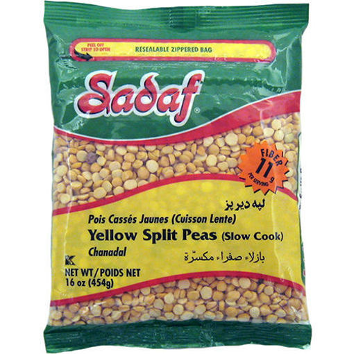 SADAF Yellow Split Peas (Toor Dal) 454g