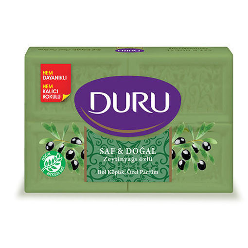 DURU Pure & Natural Olive Oil Soap 150g x 4pc