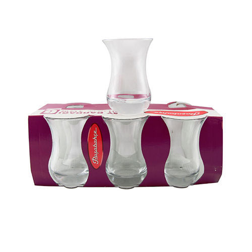 PASABAHCE Aida Tea Glass Plain Large 6 Pcs