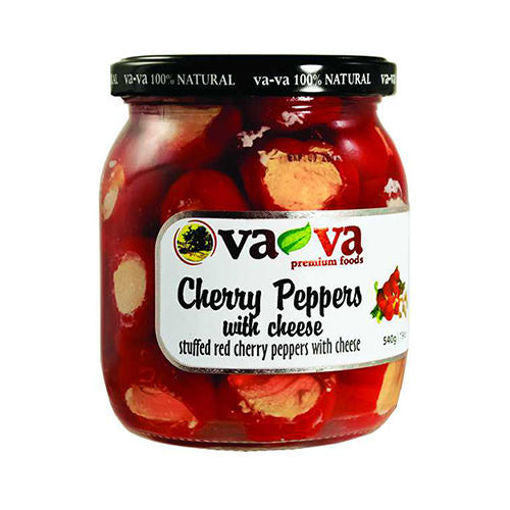 VAVA Cherry Peppers w/Cheese 540g