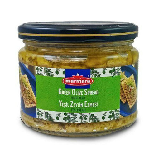 MARMARA Green Olive Paste w/Basil 300g