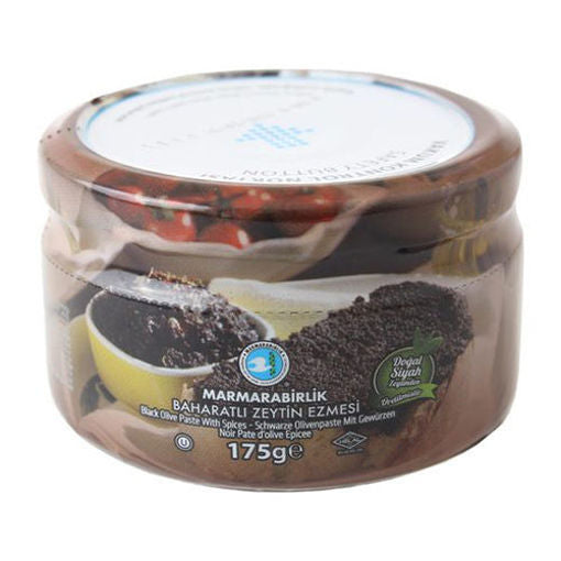 MARMARABIRLIK Black Olive Paste w/Spice 175g