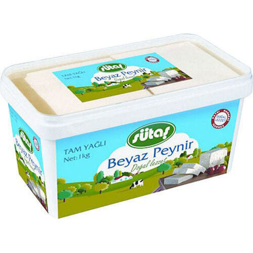 SUTAS Full Fat White Cheese (Tam Yagli Beyaz Peynir) 1000g