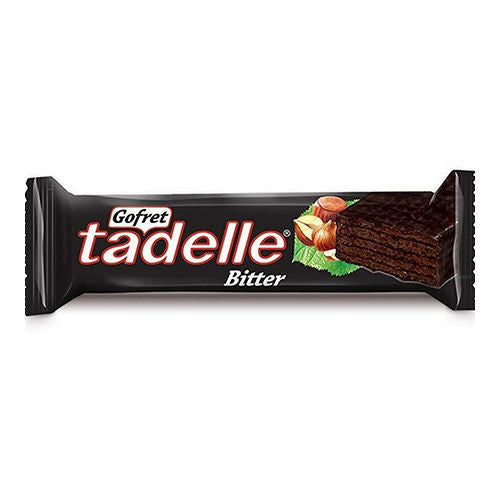 TADELLE Bitter Chocolate Wafer w/Hazelnut 35g