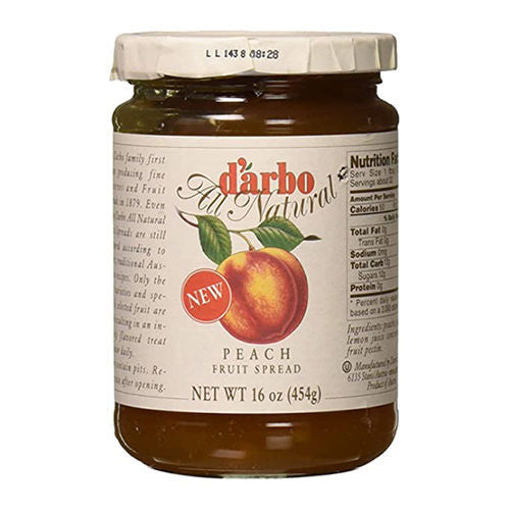 DARBO All-Natural Peach Fruit Spread 454g