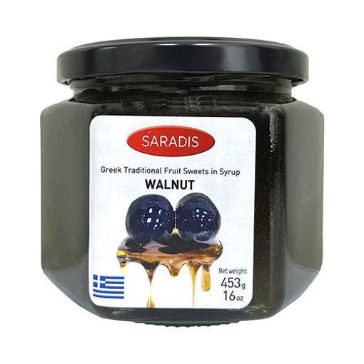 SARADIS Walnuts in Sweet Syrup 453g