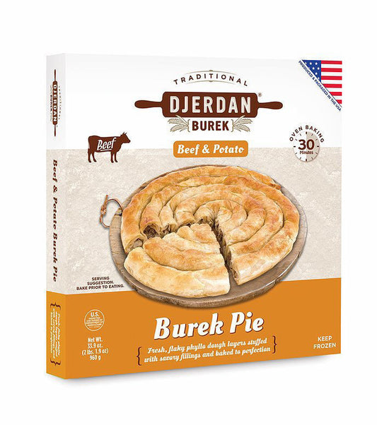 DJERDAN Burek Pie w/Beef & Potato 960g