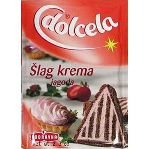 PODRAVKA Whipped Cream Strawberry (Slag Krema) 66g