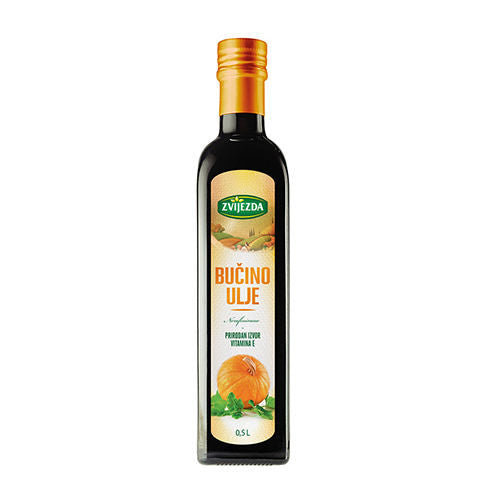 ZVIJEZDA Bucino Ulje (Pumpkin Seed Oil) 500ml