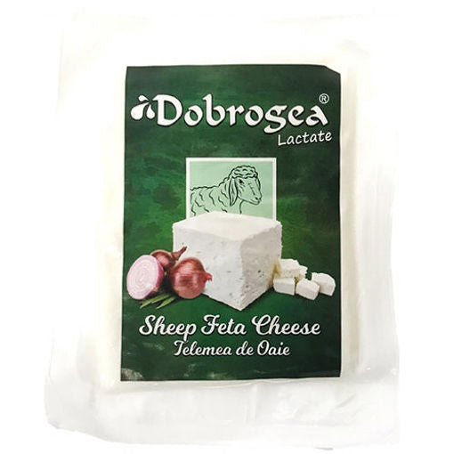 DOBROGEA Sheep Feta Cheese (Telemea de Oaie) 400g