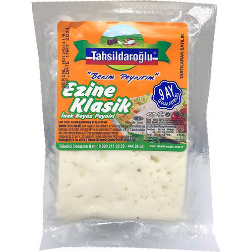 TAHSILDAROGLU Cow's Milk Ezine White Cheese (Vac Pack) 636g - 659g (1 ...
