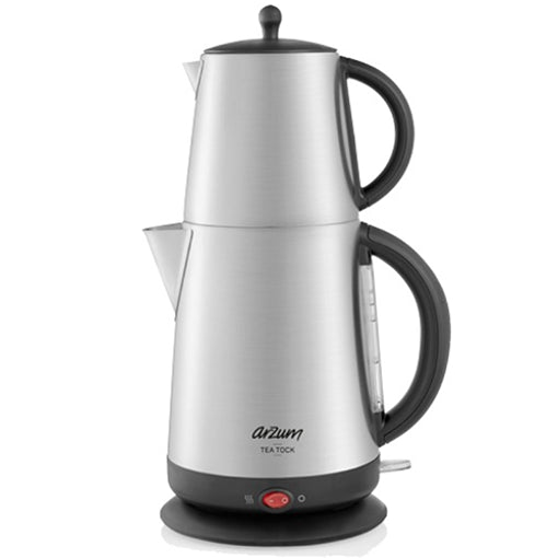 ARZUM Tea Tock Turkish Tea Maker (1.0 L + 1.7 L Capacity)