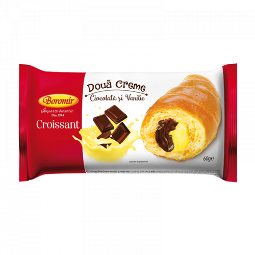 BOROMIR Croissant w/Chocolate Cream 60g
