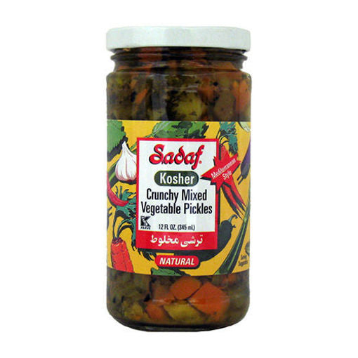 SADAF Pickled Mixed Vegetables | Crunchy 345ml