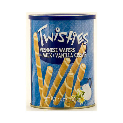 TWISTIES Viennese Wafer w/Skim Milk & Vanilla 400g